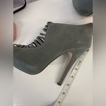 DbDk Fashion Gray Strappy Heels Size 8.5 Photo 6