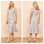 Reformation NWT Veronika Linen Dress Size Small Photo 6