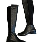 Michael Kors Michael Bromley Leather Flat Over-the-Knee Boot Photo 1
