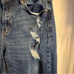 KanCan Estilo Jeans KC5055D Womens Sz 13/30 Destroyed/Distressed Raw‎ Hemline Blue Photo 4