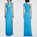 Et Ochs x Revolve June Cutout Ruched Gown in Cyan Blue Size 6 New w/Tag $1,695 Photo 15
