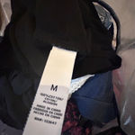 Celebrity Pink  Black Corduroy Button Front Pinafore Dress Jumper Size M Photo 8