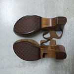 House of Harlow 1960 Cherub Chestnut Tan Ankle Strap Platform Rivet Clogs 8M Brown Size 8 Photo 8