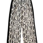 BCBGMAXAZRIA Rasha Black And Gray Cheetah Wide Leg Pants Size S Photo 13