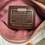 Coach Crossbody Purse Medium Signature C Rose Gold Metallic Chain Strap Y2K Photo 5