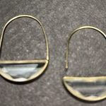 Contemporary Gold Earrings Photo 2