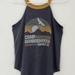 Cold Crush  Camp Wanna Smooch Gray Graphic Tee Tank Size Small Photo 0