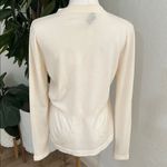 Balenciaga Cream Snap front Cardigan, Size XL, NWOT. Photo 1