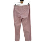 Etro Pink White Pinstriped Cropped Trouser Pants Size 42 US 6 Photo 4