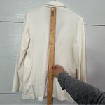 Majestic Filatures Cream Ribbed One Button Blazer 100% Cotton Deluxe Teeshirt 1 Photo 6