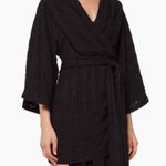 ACLER Whitland Black asymmetrical V neck midi Dress US 2 Photo 6