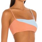 l*space L* Ari Top Bikini Top in Tangy & Blue Sky Size Small Photo 2