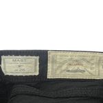 All Saints Womens Mast Skinny Jeans in Croc Black Low Rise Stretch Size 26 Photo 11