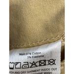 I am gia I.AM.GIA Women's Tan Khaki Ruched High Rise Utility Straight Cargo Pants Size M Photo 4
