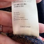 Free People Large L Knit Lightening Bolt Sweater Navy Blue Women’s Slim Fitting Photo 8