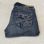 Women's See Thru Soul Denim Blue Straight Jeans Size 25 EUC #0693 Photo 6