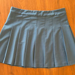 SUNDAY BEST ARITZIA Pleated Mini Skirt Blue Size 12 Photo 0