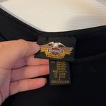 Harley Davidson  Woman’s Size Large Black Long Sleeved Shirt Photo 3