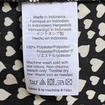 J. Crew Shirt Womens 0 Black White Heart Print Blouse Popover Top Preppy Novelty Photo 7