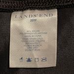 Lands' End Land’s End Womens Swim Skirt Skort Black Bikini Bottom Vacation Plus 20W Photo 8