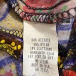 Betsey Johnson Vintage 90s Velvet Floral Boho Gypsy Orchid Skirt Medium Photo 2