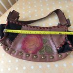 Velez Genuine Leather Purse Handbag Woven Calf Skin Shoulder Bag Purse Brown Photo 3