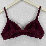 Body by Victoria IPEX Burgundy Diamond Pattern Full Coverage Bra 36B Purple Size undefined Photo 1