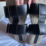 ASOS  Black Sandals with Woven Sole Photo 1