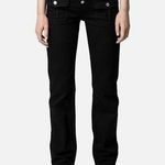 Zadig & Voltaire | Black Denim Eyes Eco Denim | Size 27 Photo 0