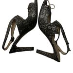 Kate Spade  New York Black and Gray Leather Sandals Size 9 B Photo 2