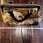 L.A.M.B. by Gwen Stefani Stencil  Satchel Luxury Designer Handbag Photo 7