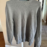 basic editions Men’s Basic Edition Crewneck knit grey sweater large Photo 0