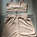 SheIn Women’s Crop Top and Biker Shorts Set Photo 4
