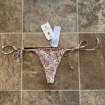Billabong Ready For The Sun Tie Side Maya Bikini Bottoms Size Medium Photo 2