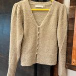 ASTR  The Label Gold Tinsel Sweater Photo 0