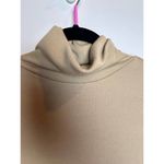 Erika  Turtleneck Size XL Women's Tan Neutral Classic Preppy Capsule Wardrobe Photo 2