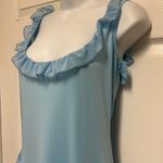 Unbranded Ruffled Maxi Dress Blue Size L Photo 9