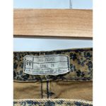 Free People Jeans Women 29 Brown Blue Floral Print Denim Cotton Blend Skinny Photo 4