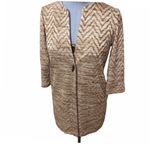 Chico's Chico’s brown & beige textured cardigan Photo 2