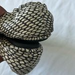 Tory Burch | Minnie travel ballet flat in black and white snake Roccia Photo 7