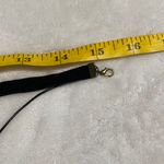 Retro Style Black Suede Choker Necklace With Triangle Pendant Charm Photo 4