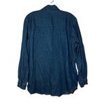 Vintage‎ Bobbie Brooks Woman Embroidered Shirt Blue Size 14W Photo 2