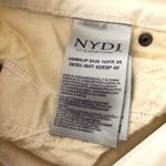 Eddie Bauer Womens Jeans Slightly Curvy High Rise Wide Leg Crop Stretch White 16 Photo 4