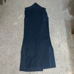 Wilfred  Aritzia Dunkirk Merino Wool Long‎ Sweater Vest Duster Ashen Grey Small Photo 6