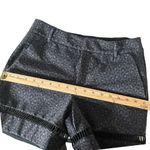 Rebecca Taylor  Leopard Print Shorts Size 2 Gray‎ Black Animal Print Maximalist Photo 12