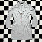 City Triangles Vintage Long Grey Blazer M Photo 0