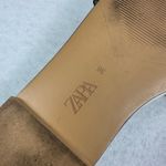 ZARA ‎ Women's Chain Detail Slide Sandals Ivory/Cream Chic Summer Shoes Size 6 Photo 5