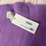 Boutique Dee Elly Short Sleeve Purple Sweater Womens Small Photo 1
