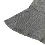 Free People  Black White Stripe Mini Dress Keyhole Back Cotton Size XS Women's Photo 3