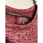Hollister  Must Have Collection Heather Burgundy Scoop Neck Pocket T-Shirt - Size Photo 2